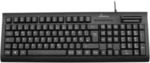 MediaRange Tastatur mit Chip-Karten Terminal - QWERTZ schwarz.