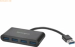 Kensington USB-Hub 4 Port 3.0 schwarz