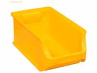Allit Sichtlagerbox ProfiPlus Gr. 4 BxTxH 20,5x35,5x15cm gelb