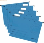 Herlitz H&auml;ngemappe 230g/qm blau VE=5 St&uuml;ck
