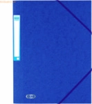 Oxford Eckspannermappe Eurofolio Prestige A4 Spezialkarton 600 g/qm bl