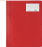 Durable Schnellhefter Opak A4+ Kunststoff rot
