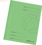 25 x Herlitz Schnellhefter A4 Karton 240g/qm intensiv gr&uuml;n