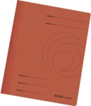 25 x Herlitz Schnellhefter A4 Karton 240g/qm intensiv orange