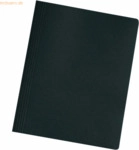 25 x Herlitz Schnellhefter A4 Karton 240g/qm intensiv schwarz