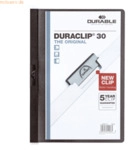 Durable Klemmmappe Duraclip Original 30 f&uuml;r 30 Blatt A4 schwarz