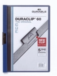 Durable Klemmmappe Duraclip Original 60 bis 60 Blatt A4 dunkelblau