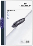 Durable Klemmmappe Swingclip A4 PP 30 Blatt dunkelblau