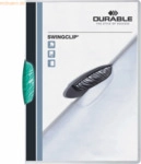 25 x Durable Klemmmappe Swingclip A4 PP 30 Blatt petrol/dunkelgr&uuml;n
