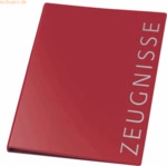 10 x Veloflex Ringbuch A4 Zeugnisse 16mm 4 Ringe weinrot