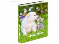 2 x RNK Zeugnisringbuch A4 4 Ringe 'Hund & Katze'