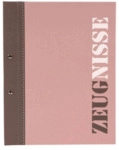 Goldbuch Zeugnismappe - A4 10 H&uuml;llen 2-colored aubergine.