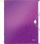 Leitz Ordnungsmappe Wow A4 6-teilig violett