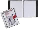 2 x Durable Sichtbuch Duralook Plus A4 40 H&uuml;llen schwarz