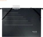 Leitz H&auml;ngemappe Alpha Recycle A4 Karton schwarz