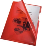 Bene Sichth&uuml;llen A4 PVC 150my rot VE=100 St&uuml;ck