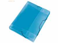 12 x Veloflex Sammelbox Crystal A4 blau