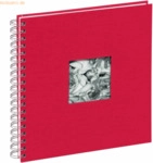 Pagna Spiralalbum 24x25cm 50 Seiten Passepartout rot