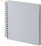 3 x S.O.H.O. Fotoalbum Wire-O 60 Seiten 230x230mm Stone/offwhite