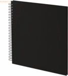 S.O.H.O. Fotoalbum Whire-O 60 Seiten 290x290mm schwarz/schwarz