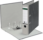 Leitz Ordner A4 Wolkenmarmor 180Grad 80mm grau
