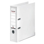 Falken Ordner S80 Chromocolor A4 PP 80mm wei&szlig;