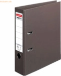 Herlitz Ordner protect+ Kunststoff (PP) A4 8cm braun maX.file
