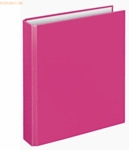 Veloflex Ringordner Basic A5 PP kaschiert 2-D-Ring-Mechanik 25mm pink