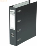 10 x Elba Doppelordner rado plast 75mm PVC/PVC schwarz