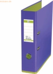 10 x Oxford Ordner myColour A4 PP-Folie kaschiert 80mm violett/hellgr