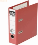 5 x Elba Ordner rado plast f&uuml;r A5 hoch 75mm PVC rot