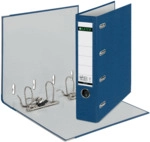 Leitz Doppelordner A4 Kunststoff 75mm blau