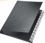 Leitz Pultordner A-Z Hartpappe schwarz