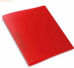HERMA Ringbuch A4 2 Ringe 25mm transluzent rot