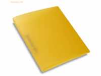 HERMA Ringbuch A4 2 Ringe 25mm transluzent gelb
