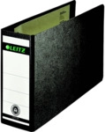 5 x Leitz Ordner A5 quer 77mm Hartpappe schwarz