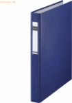 10 x Leitz Ringbuch A4 4-Ringe 20mm blau