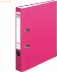 Herlitz Ordner protect Kunststoff (PP) A4 5cm pink maX.file