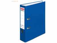 Herlitz Ordner protect Kunststoff (PP) A4 8cm blau VE=5 Stück maX.file