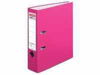 Herlitz 11053683, Herlitz Ordner protect Kunststoff (PP) A4 8cm pink maX.file
