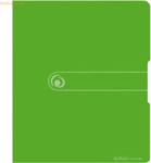 Herlitz Ringbuch A4 2 Ringe PP 16mm apfel opak to go