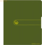 Herlitz Ringbuch Recycling PP A4 2 Ringe 25mm dunkelgr&uuml;n to go