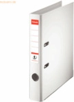 10 x Esselte Ordner No. 1 A4 50mm PP-kaschiert wei&szlig;