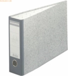 Exacompta Ordner A4 quer Wolkenmarmor 70mm grau
