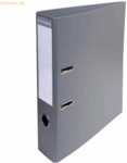 10 x Exacompta Ordner Premium A4 PVC 70mm dunkelgrau