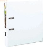 10 x Exacompta Ordner Premium A4 50mm PP wei&szlig;