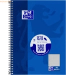 5 x Oxford Collegeblock Optik Paper 90 g/qm A5 5mm kariert 80