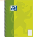 5 x Oxford Collegeblock Optik Paper 90 g/qm A5 9mm liniert folienkasch