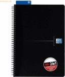 Oxford Collegeblock Smart Black A4+ kariert/liniert 70 Blatt schwarz