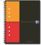 Oxford Notebook International Optik Paper 80 g/qm A5+ 5mm kariert 80